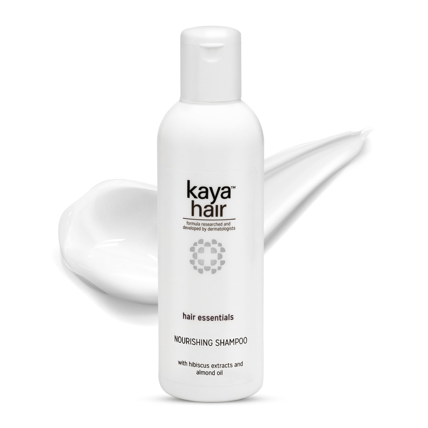 Kaya Clinic Hair Nourishing Shampoo with Hibiscus & Almond Oil - 200ml Anti-Breakage Formula for Softer, Healthier Hair - Perfect for Daily Hair Care & Damaged Hair Repair
