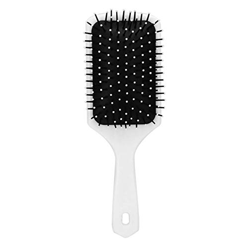 Stylish Marble Hair Comb with Cushion - Scalp Massage & Detangling Tool for Home & Salon Use | Perfect for Hair Care, Styling & Relaxation (Blue Ocean Design)
