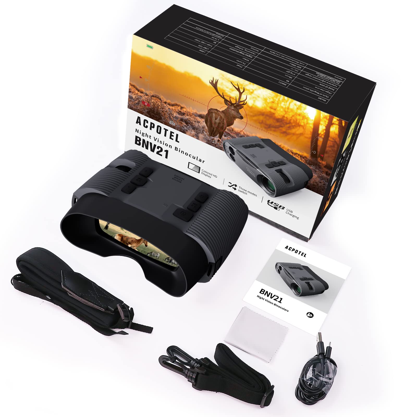 ACPOTEL Night Vision Binoculars for Adults - 3