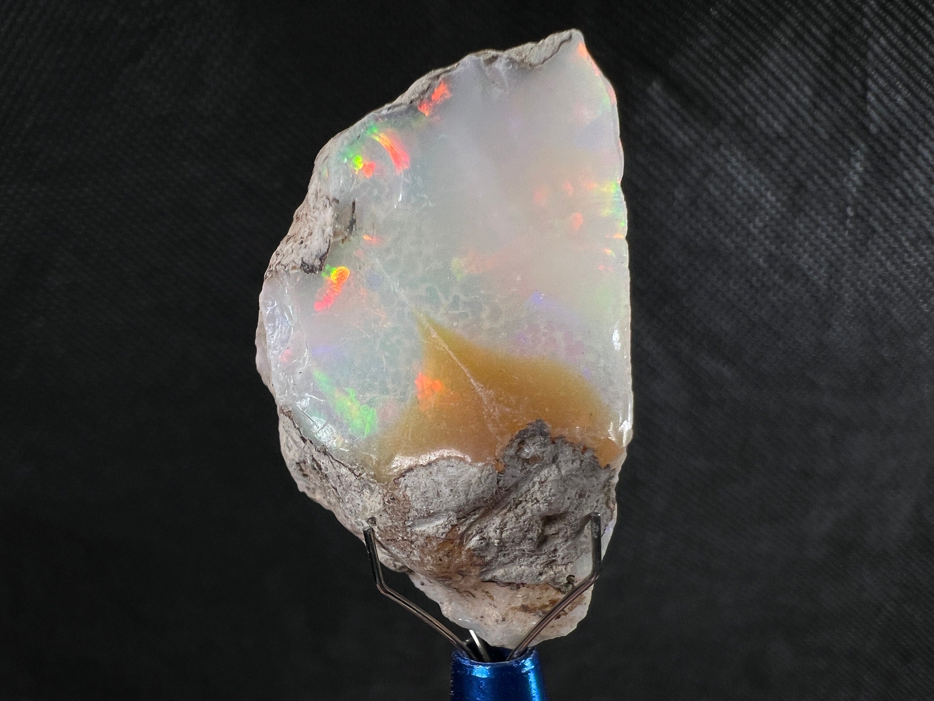 Premium 4A+ Welo Opal Raw Crystal - Natural Cutting Grade Opal for Jewelry Making, October Birthstone Gift, Healing Stone (50651) - Perfect for Rings, Necklaces & Spiritual Healing