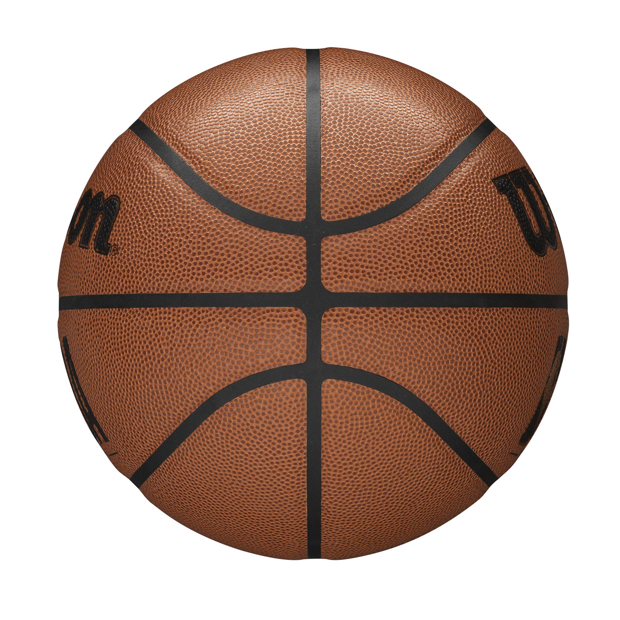 Wilson NBA Forge Series Basketball - Indoor/Outdoor Game Ball for Court & Street Play