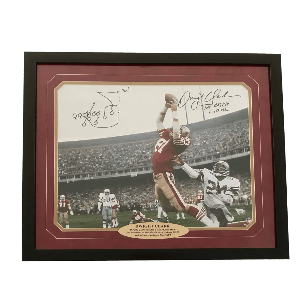 Dwight Clark Autographed 