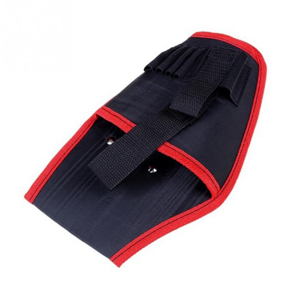 WALNUTA Waterproof Cordless Drill Holder Pouch - Portable Screwdriver Waist Bag Tool Storage (Red, One Size) - Perfect for Electricians, DIY Projects & Construction Work