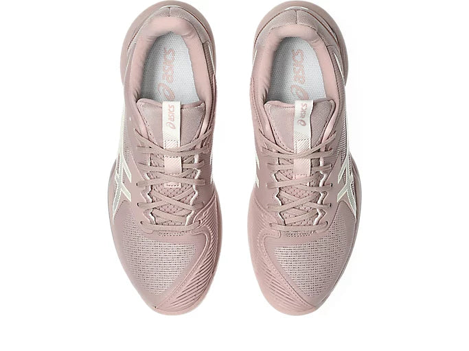 Asics Women's Solution Speed FF 3 Tennis Shoes - Neutral Pink/Cream - Lightweight & Breathable for Competitive Play & Court Performance