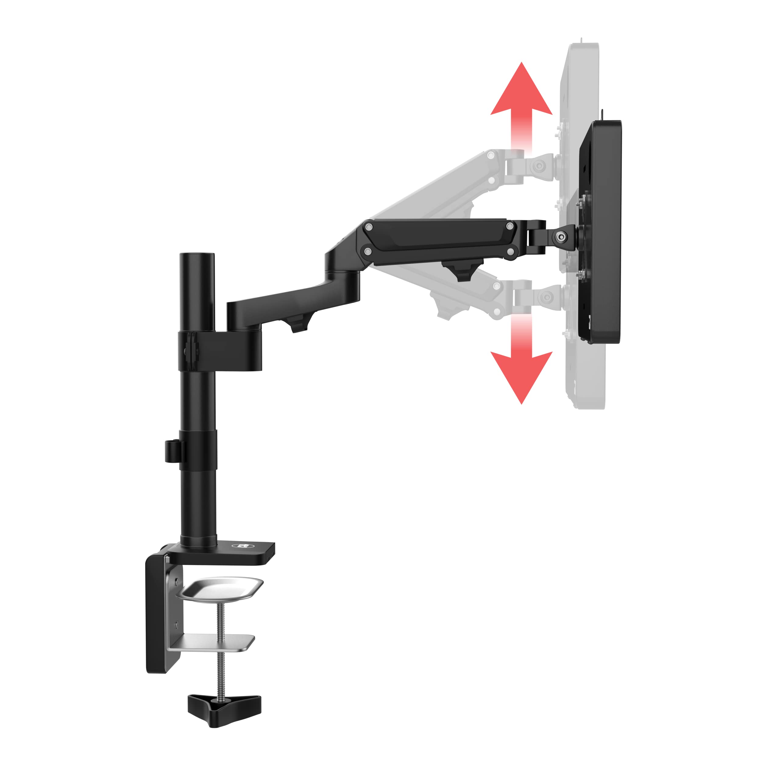 **CTA Digital Adjustable Desk Clamp Mount with Universal Security Case for iPad 11 (A16), iPad Pro 11-inch M4, iPad Air 11-inch M3, iPad 10th Gen, Samsung Galaxy Tab & More Tablets (PAD-DMCG) – Perfect for Home Office, Study & Workstations**