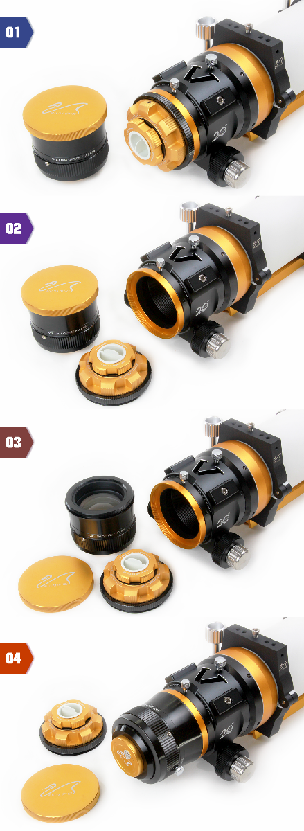68III Flattener (P FLAT68III) - Professional Lens Flattening Tool for Astrophotography & Photography - Perfect for Telescope Lens Correction and Image Editing
