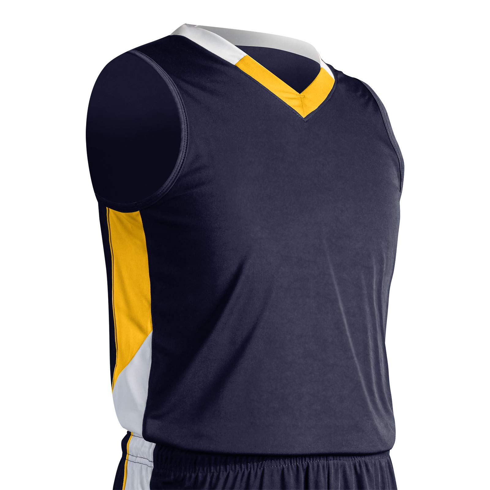 CHAMPRO Rebel Adult Basketball Jersey - Breathable Mesh Uniform for Men & Women - Perfect for Games, Practice, and Team Sports