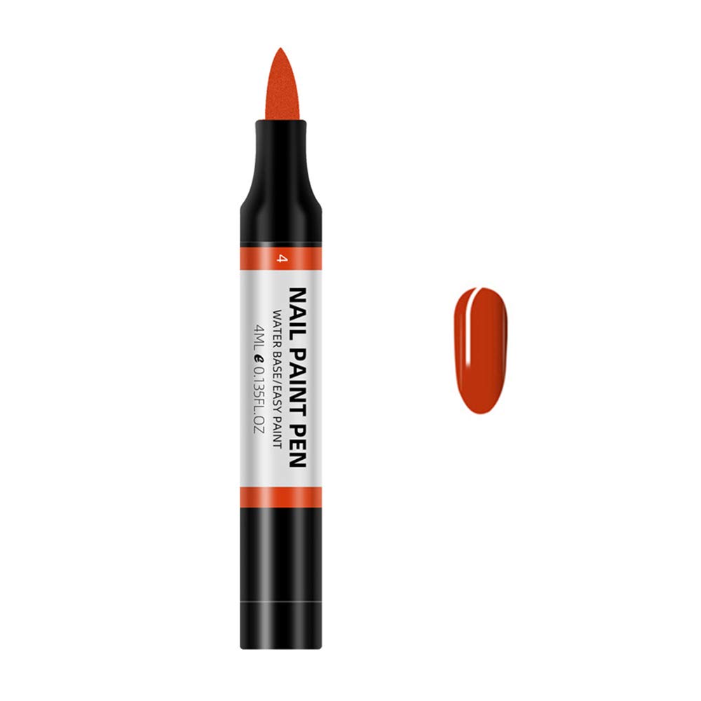 One Step Gel Nail Polish Pen - No Base/Top Coat Needed, Fast Drying Nail Art Pen for Women & Girls | Perfect for Home Manicures, DIY Nail Designs & Professional Salon Results