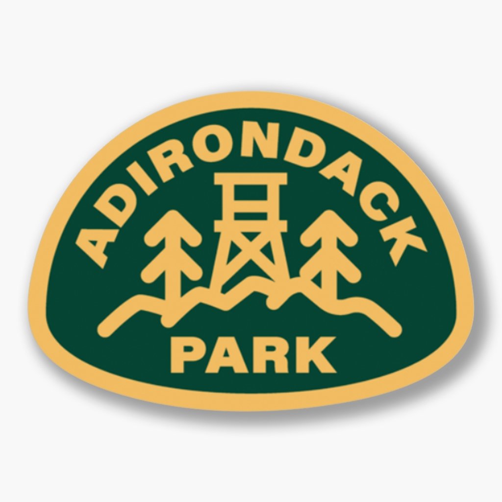 ADK Forest Preserve Stickers - Waterproof Vinyl Decals for Laptops, Cars, and Outdoor Gear - Perfect for Hiking, Camping, and Nature Lovers