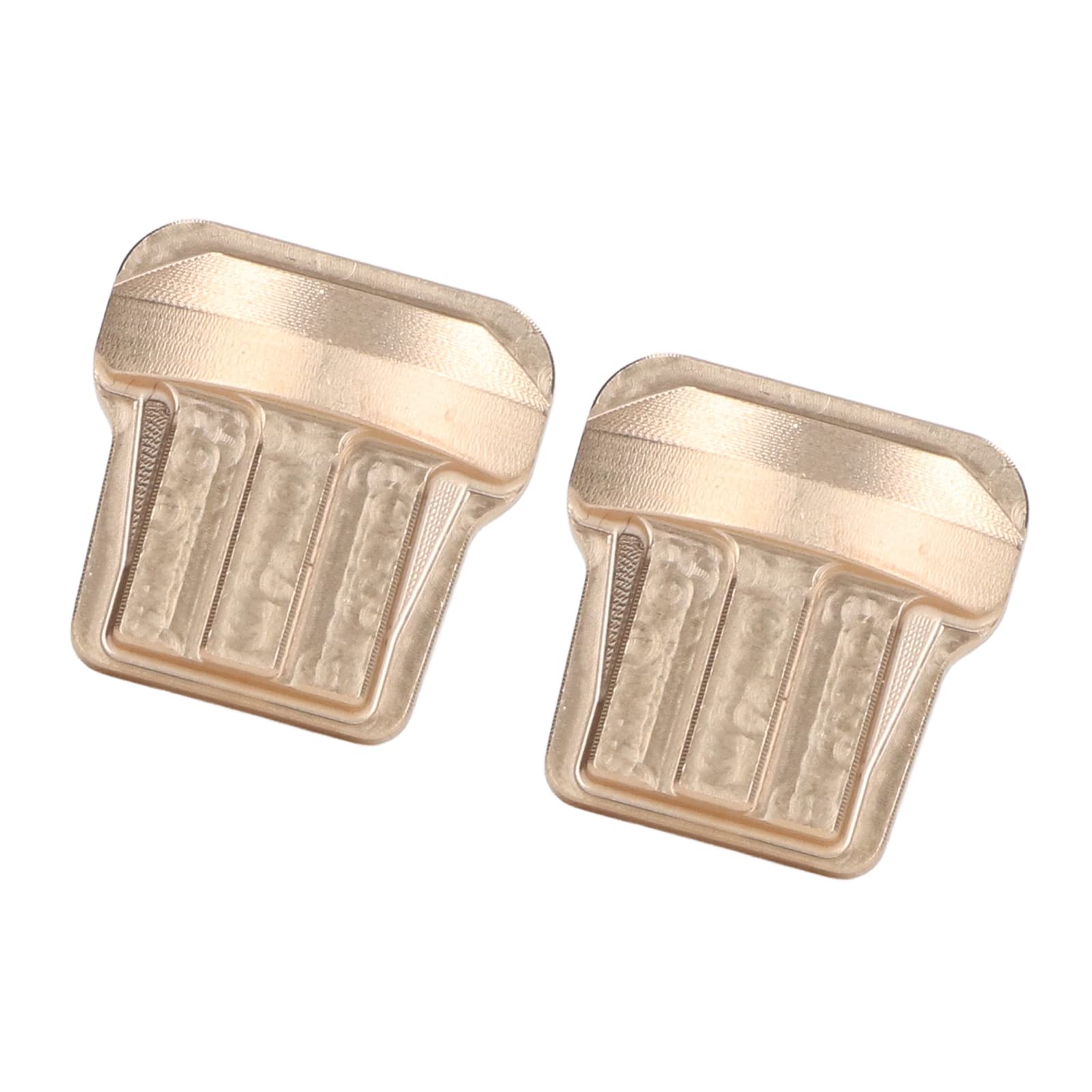 YYQTGG Brass Diff Cover for 1/18 RC Car - 2pcs Gold Rust Protection Axle Cover, Easy Installation | Off-Road RC Crawler & Rock Racing Accessories