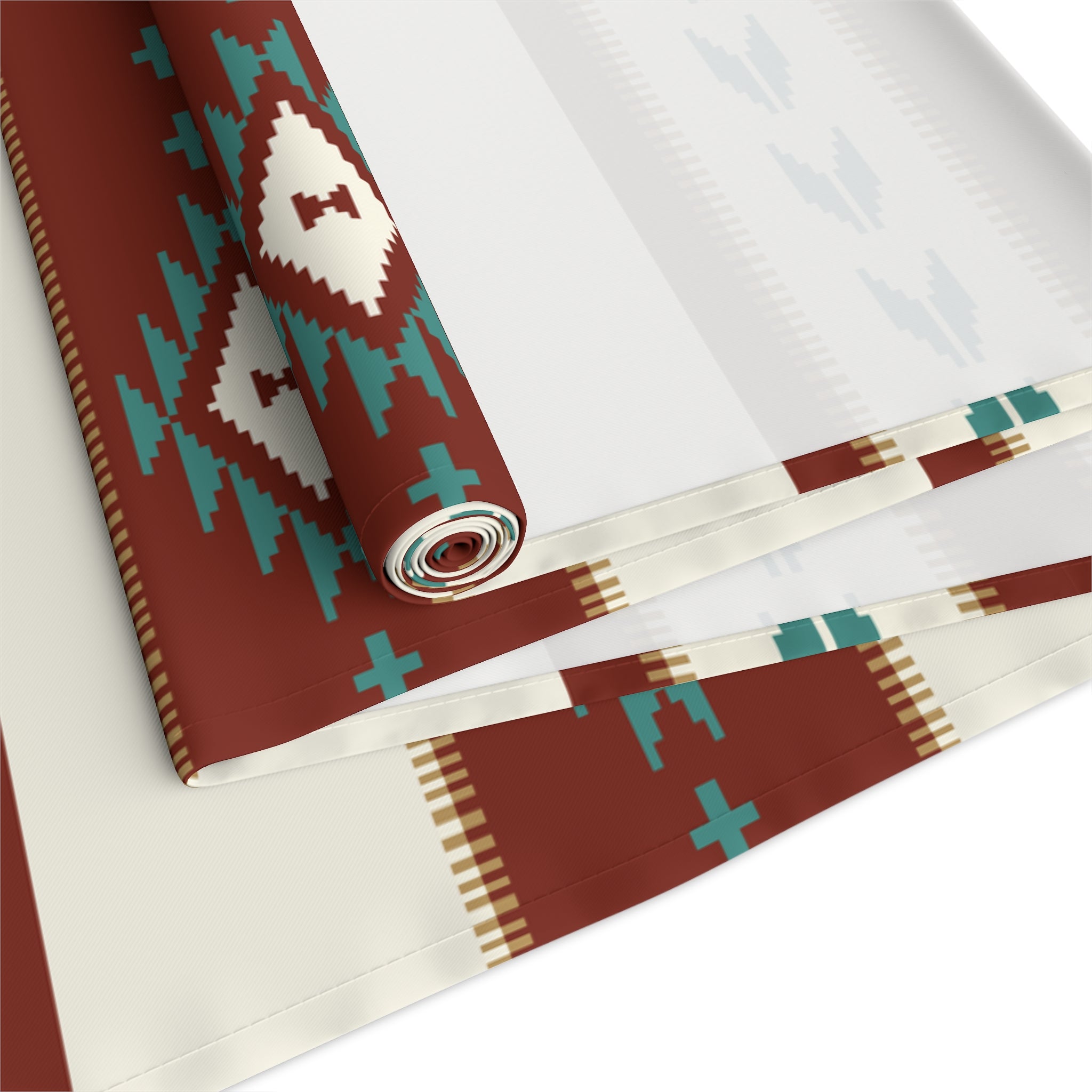 Sedona Falls Southwestern Table Runner - Elegant Kitchen Decor & Stylish Plant Stand Cover | Perfect for Dining Tables, Buffets, and Home Decor
