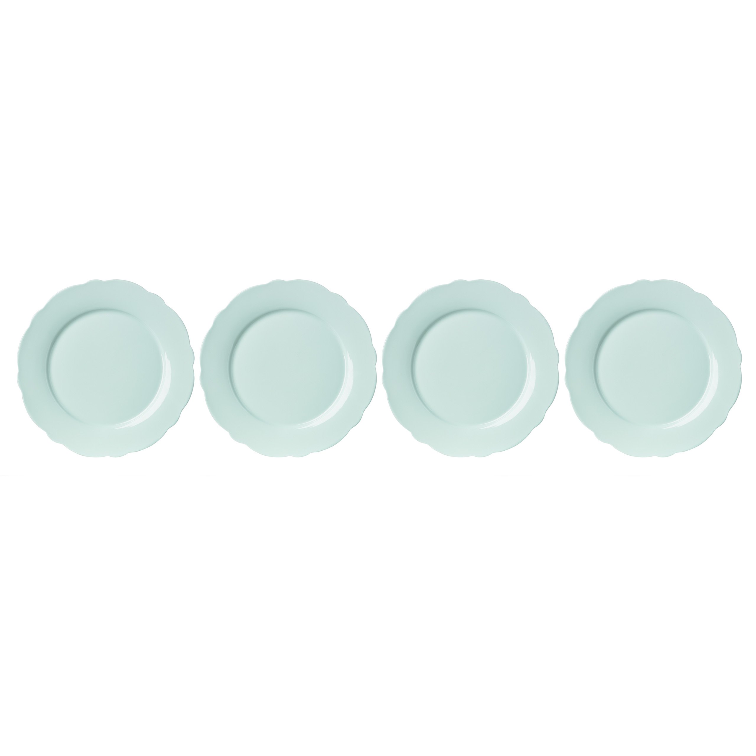 Lenox Butterfly Meadow Solid Green Dinner Plates - Set of 4 | Elegant Dinnerware for Formal Dining, Wedding Registry & Holiday Entertaining