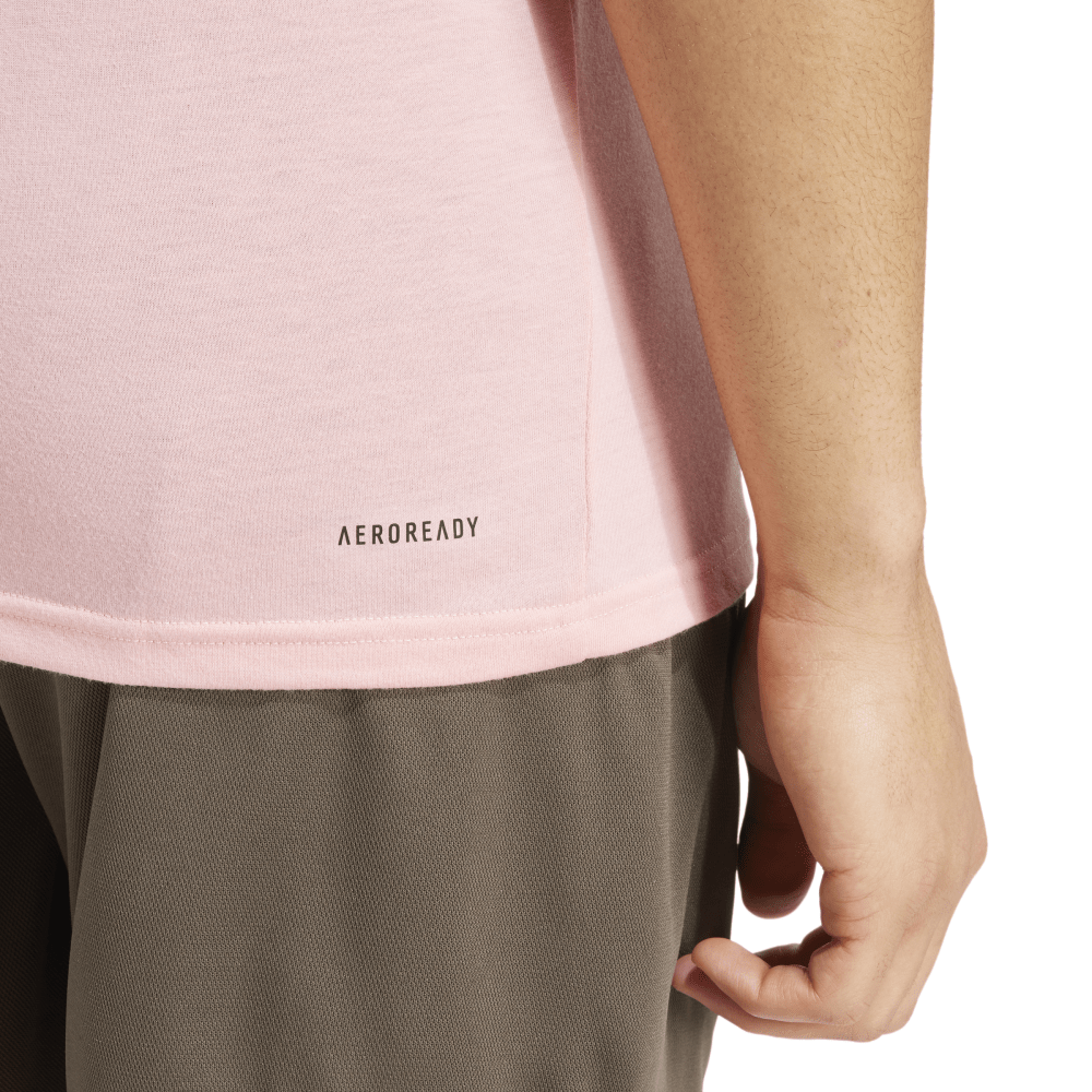 adidas Train Essentials Feelready Men's Training T-Shirt - Moisture Wicking Workout Tee for Gym, Running & Fitness Training