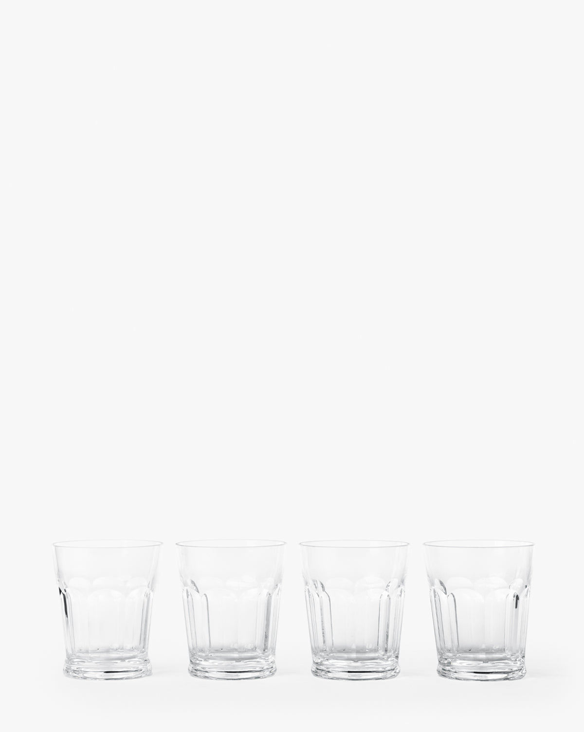 Pickwick Acrylic Tumblers Set of 4 - 16oz Shatterproof Drinking Glasses for Iced Coffee, Smoothies & Cocktails - BPA-Free, Dishwasher Safe Cups for Home, Office & Outdoor Use