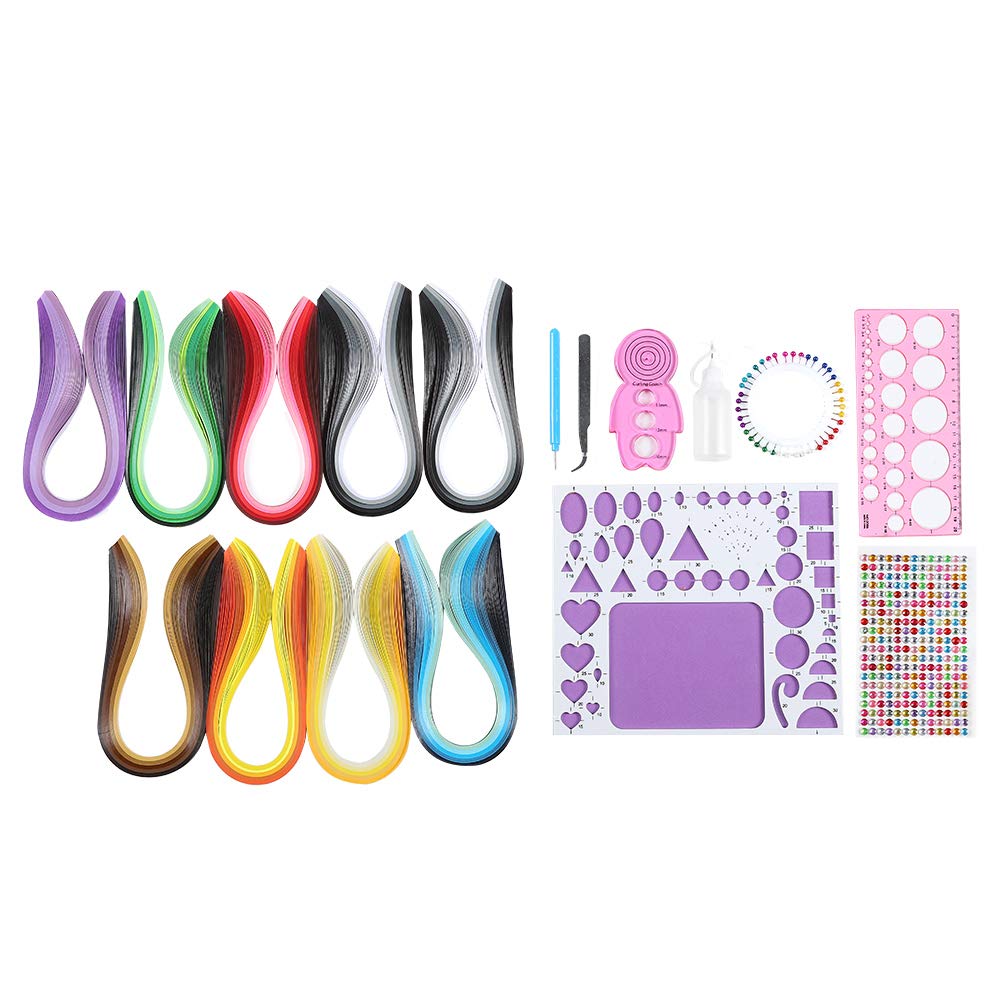 Premium Paper Quilling Kit - Complete Quilling Tools Set for DIY Scrapbooking, Greeting Cards & Photo Albums | Perfect for Beginners & Craft Enthusiasts | Creative Gift Idea for Artists