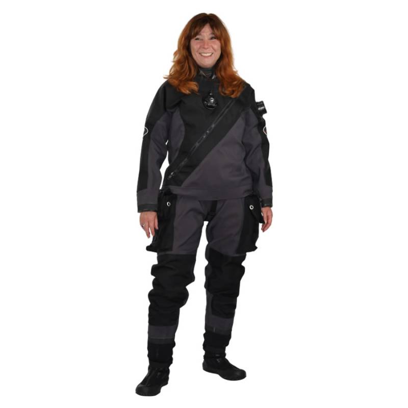 Scuba Force Xpedition Dry Suit for Cold Water Diving - Professional Thermal Protection for Scuba Divers & Underwater Explorers | Perfect for Deep Sea Adventures & Ice Diving Expeditions