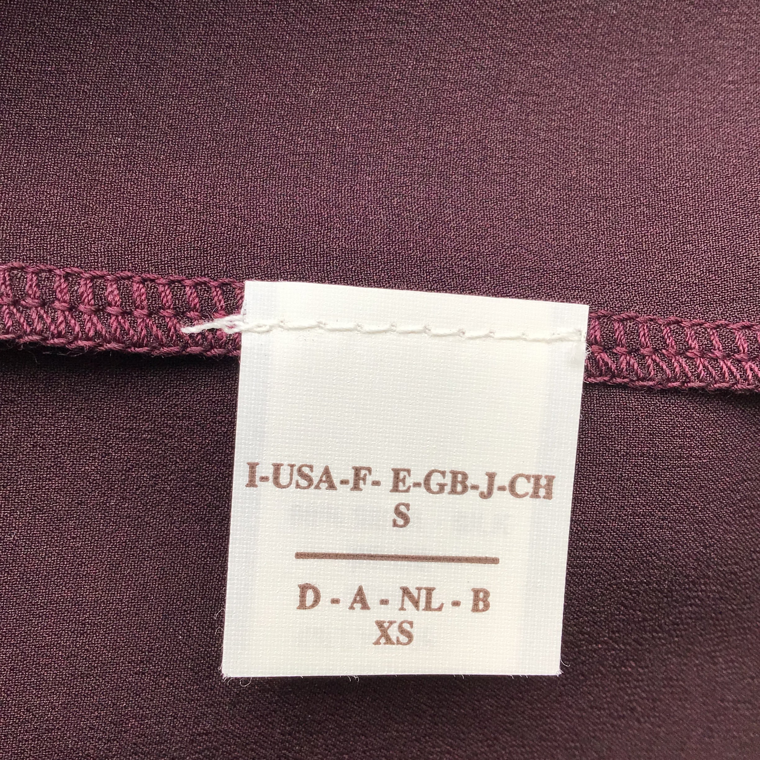 Brunello Cucinelli Women's Burgundy Sleeveless V-Neck Silk Blouse - Elegant Evening Wear & Special Occasion Outfit