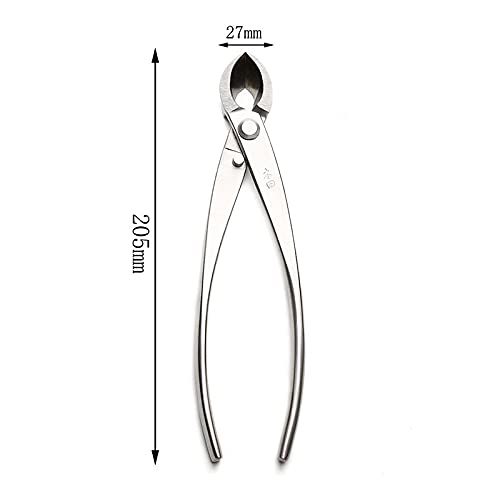 Professional Grade 205mm Gardening Hand Tools - Straight Edge Branch Cutter for Bonsai, Pruning & Landscaping | Durable Garden Tool Set for Tree Trimming, Shrub Care & Outdoor Maintenance