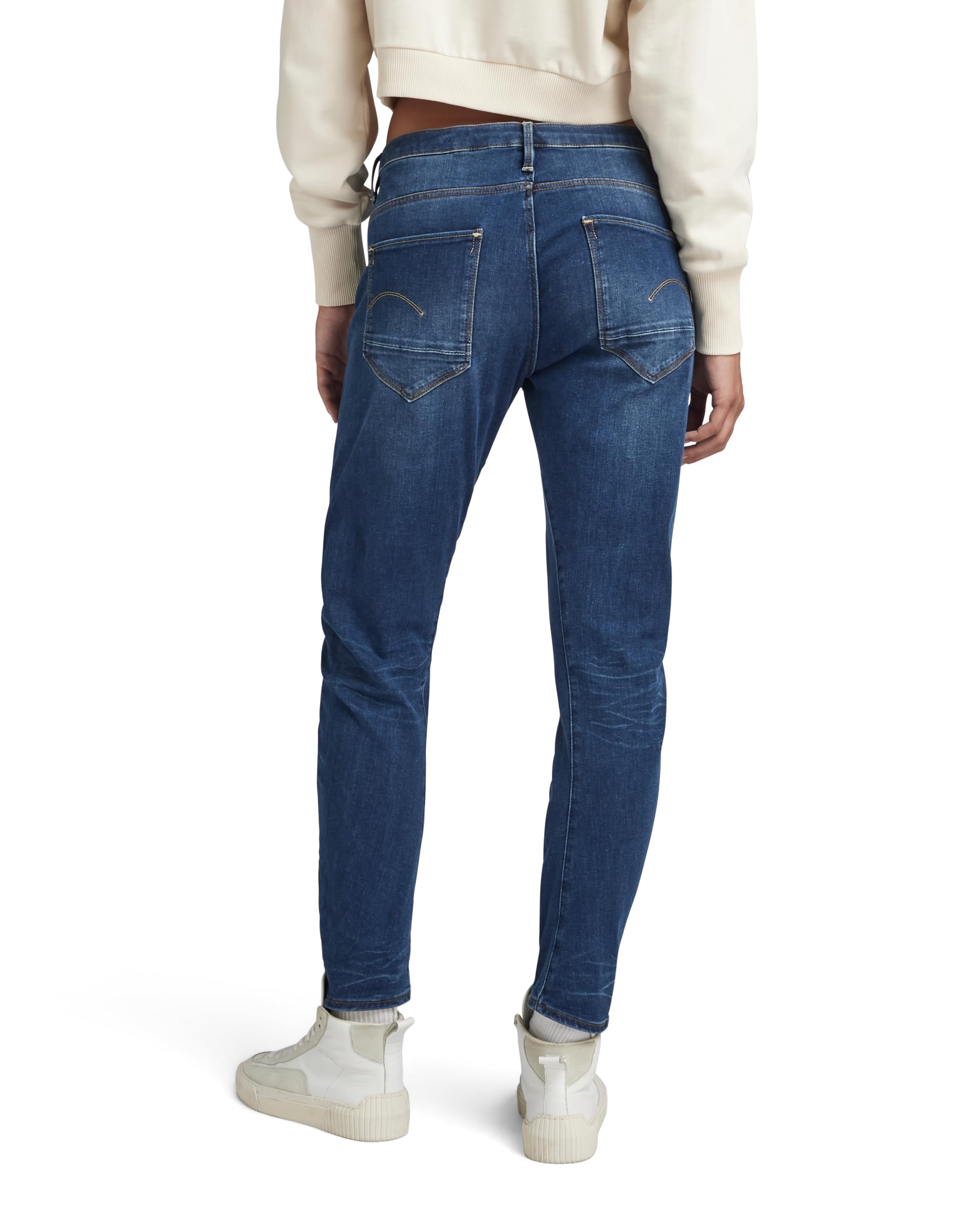 G-STAR Women's High Waist Slim Fit Stretch Denim Jeans - Trendy Fashion for Casual Wear & Night Out