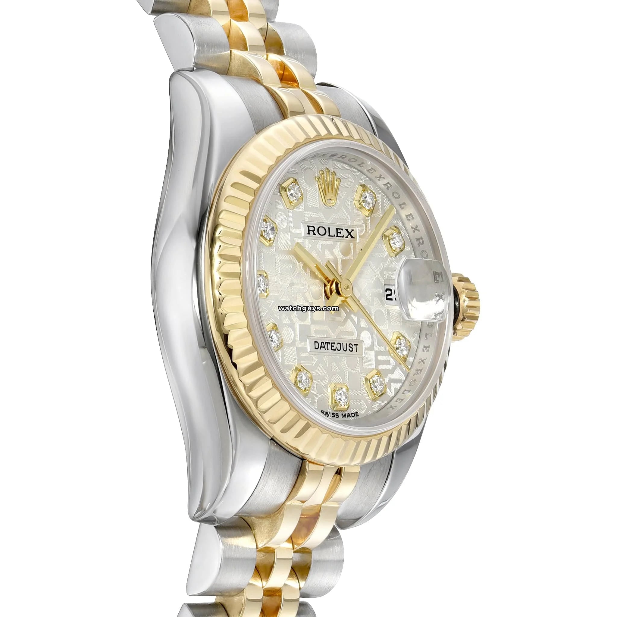 Rolex Datejust 179173 Silver Jubilee Diamond Watch - Luxury Swiss Automatic Timepiece for Men & Women - Perfect for Business, Gifts & Special Occasions
