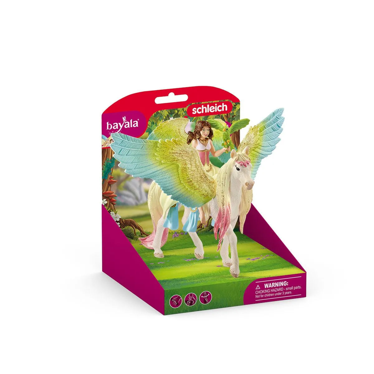 Fairy Surah with Glitter Pegasus - Magical Unicorn Toy for Kids, Perfect for Birthday Gifts & Fantasy Playtime