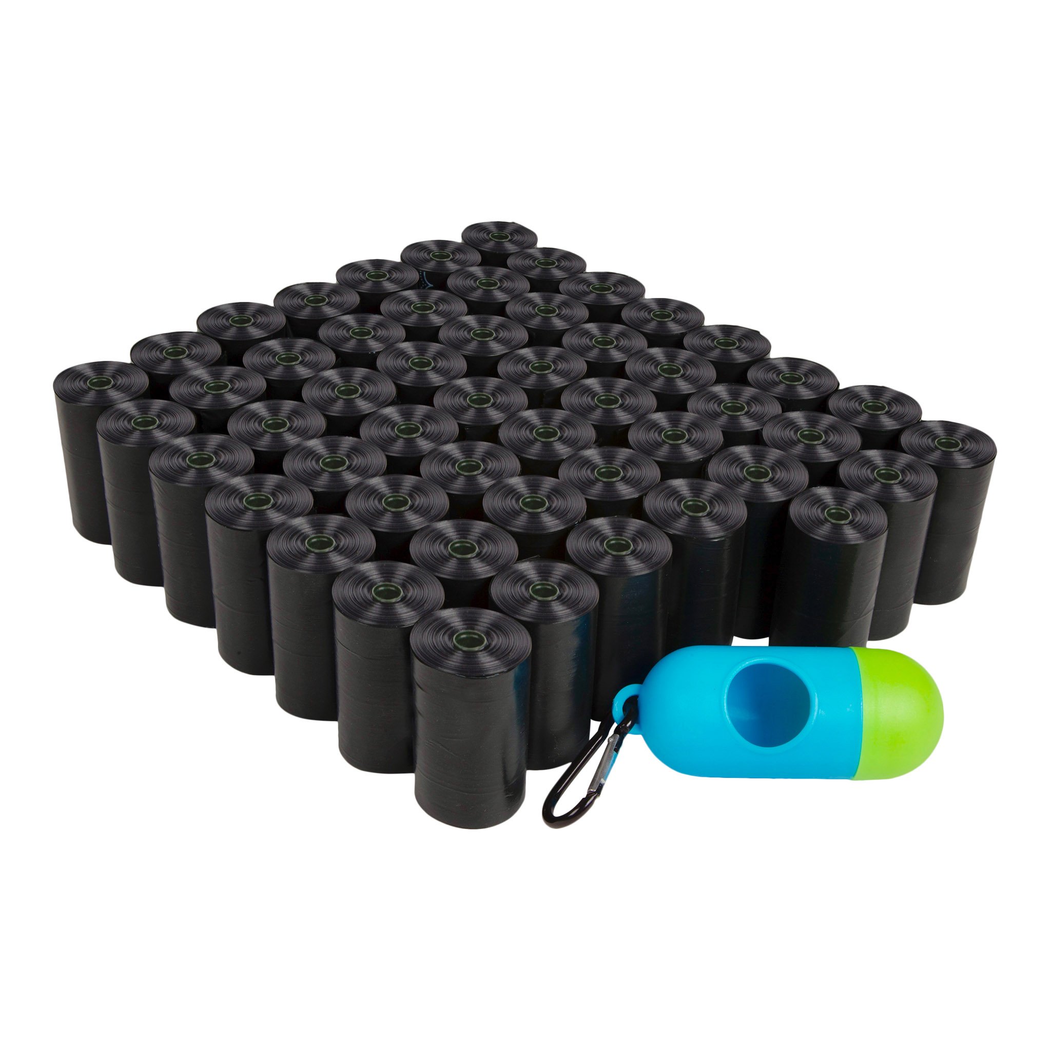 1040 Extra Thick Leak-Proof Dog Poop Bags with Dispenser & Leash Clip | EPI Technology Pet Waste Bags for Small & Large Dogs | Perfect for Walking, Hiking & Park Cleanup