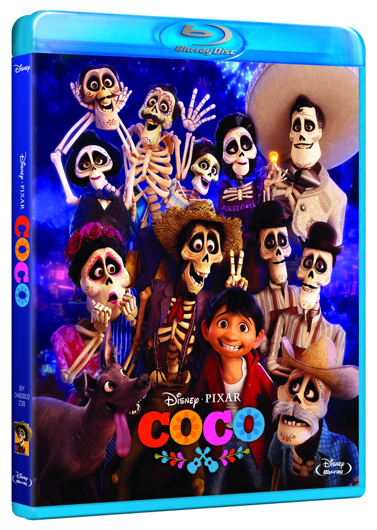 Coco Blu-Ray Movie with English Audio - Perfect for Family Movie Nights and Disney Fans