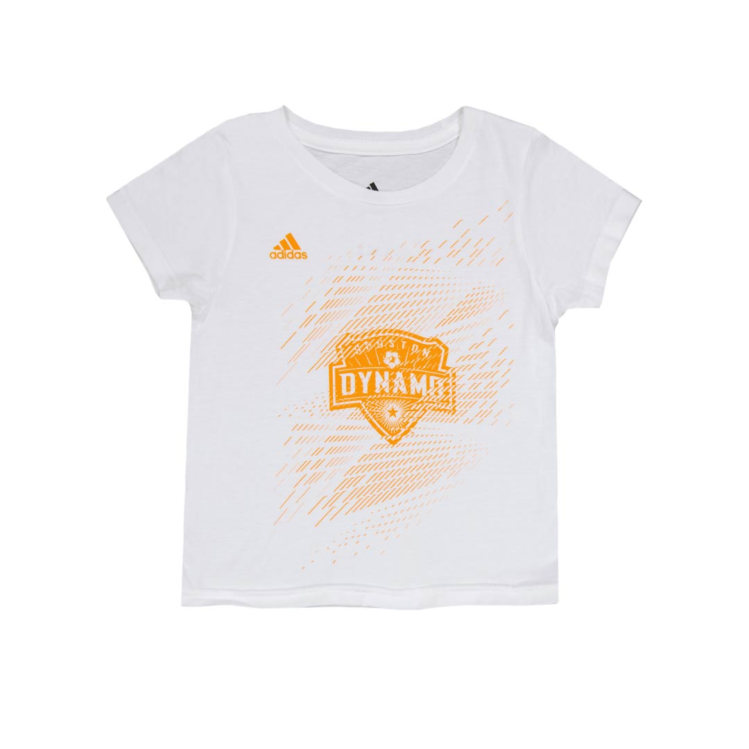 Adidas Kids' (Toddler) Houston Dynamo FC Soccer Jersey T-Shirt - Comfortable Youth Football Shirt for Boys & Girls - Perfect for Game Day, Team Support & Casual Wear