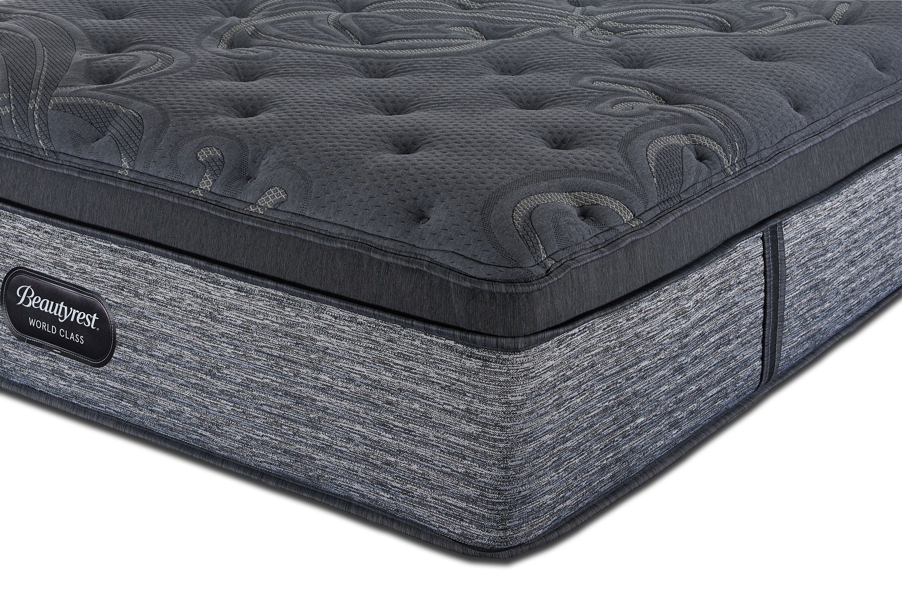 Beautyrest World Class Grandeur 2.0 Plush Mattress - Premium Luxury King/Queen Size Bed for Side & Back Sleepers - Perfect for Master Bedrooms & Guest Rooms