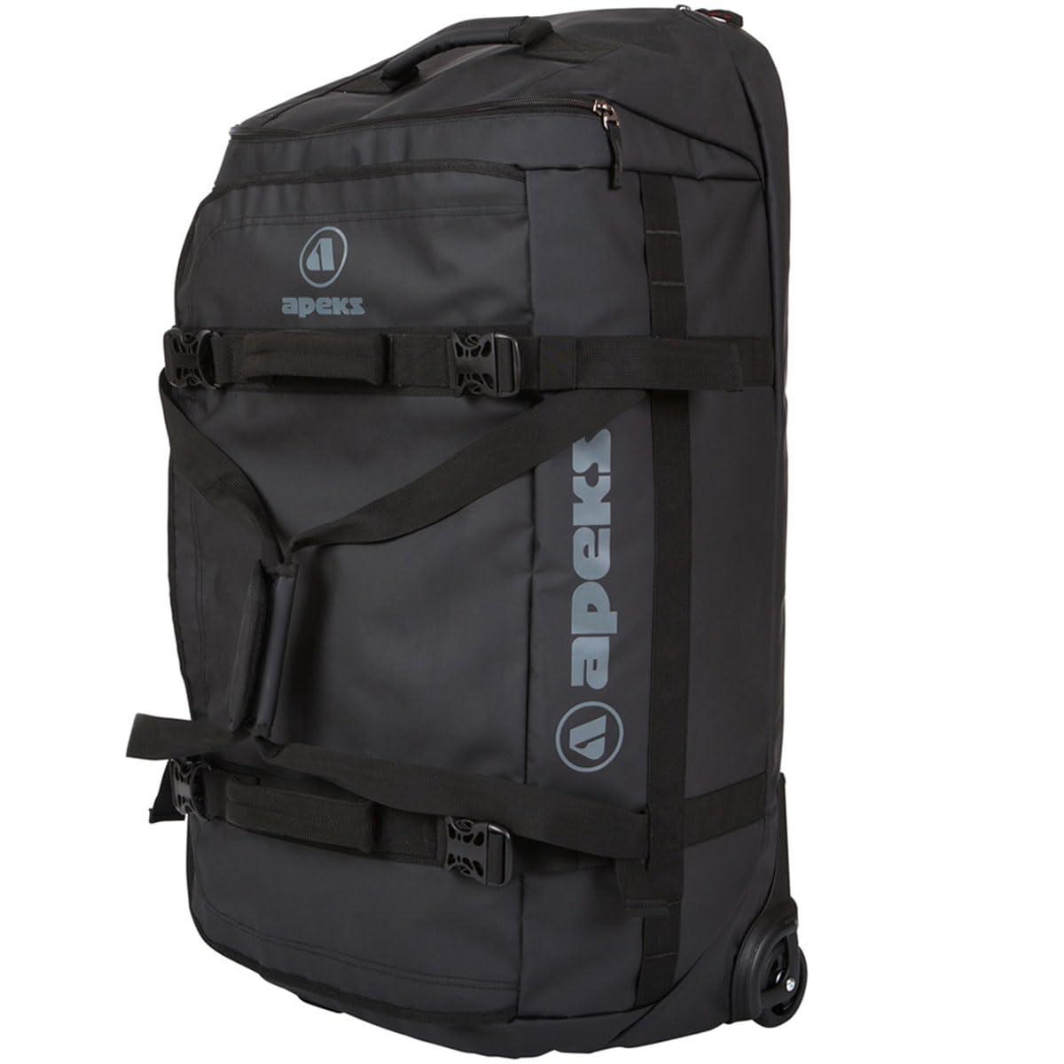 Apeks 90 Liter Rolling Duffle Bag - Large Capacity Travel Luggage for Camping, Hiking & Outdoor Adventures