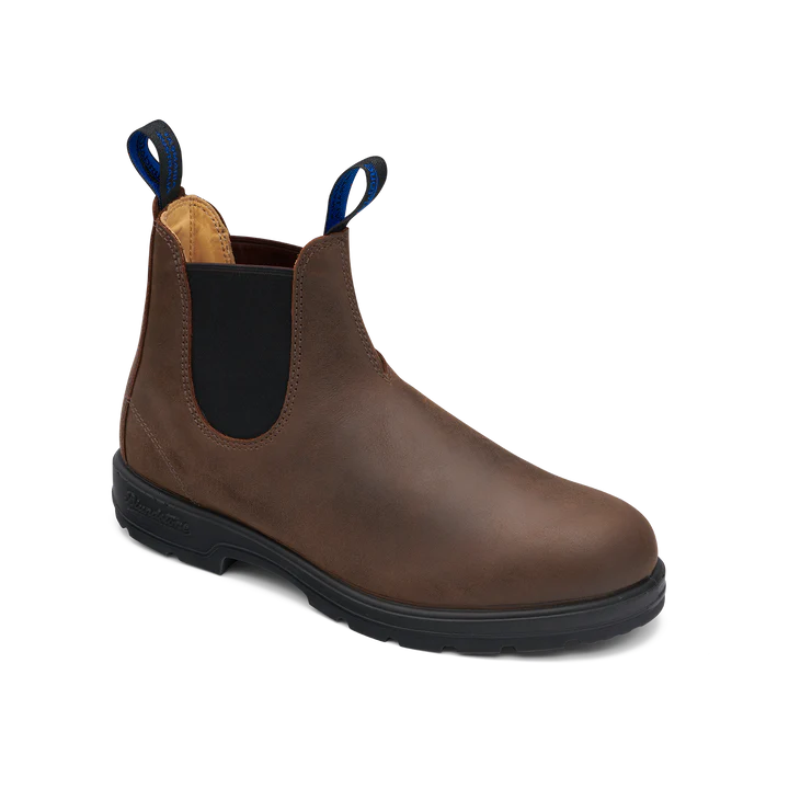 Blundstone 1477 Winter Thermal Boots for Men & Women - Antique Brown Leather - Waterproof & Insulated for Cold Weather Hiking, Work & Outdoor Activities