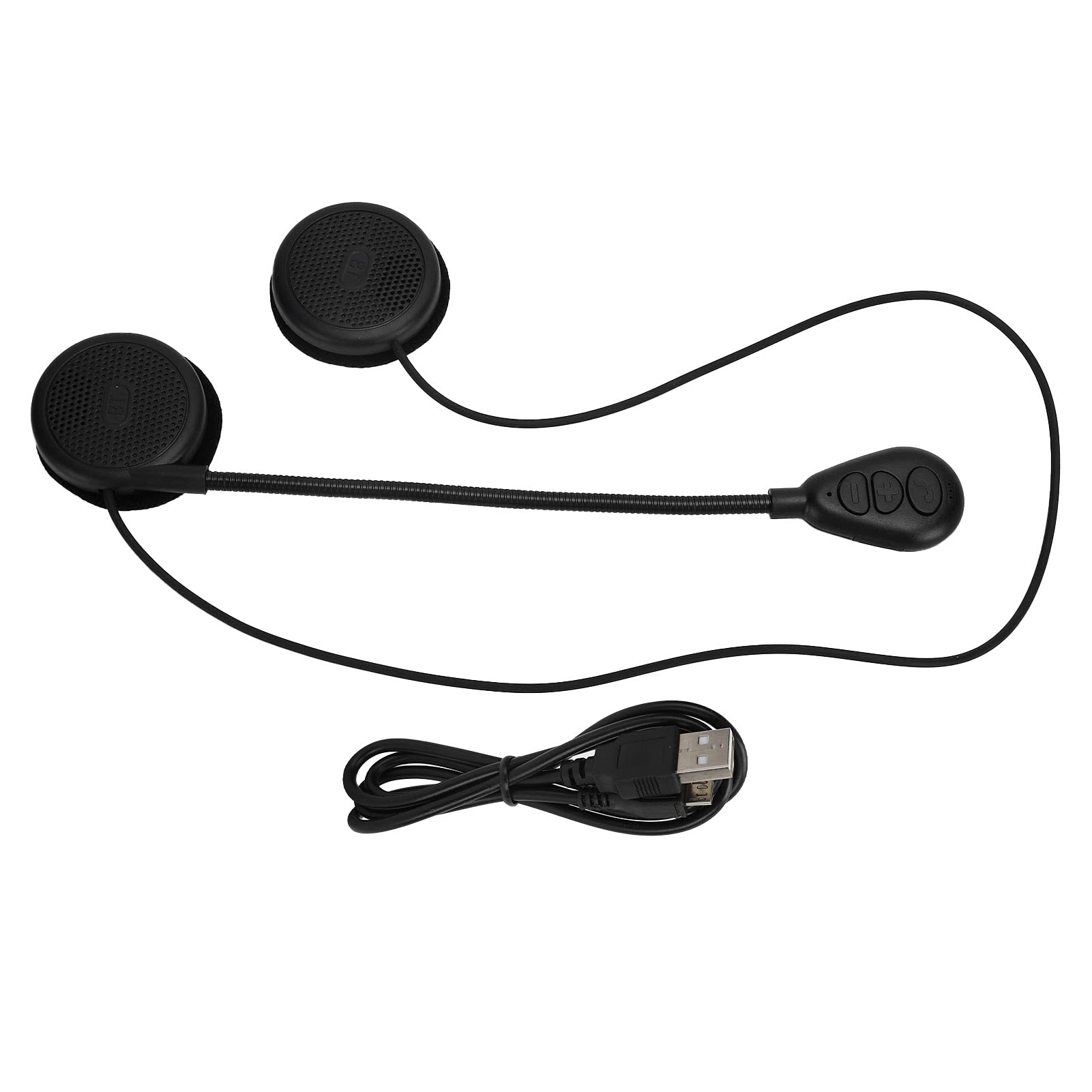 Yoidesu Bluetooth 5.0 Motorcycle Helmet Headphones - Wireless Waterproof Headset with Noise Reduction, Hands-Free Communication for Motorcycle Riders - Perfect for Long Distance Touring, Commuting & Group Riding Adventures