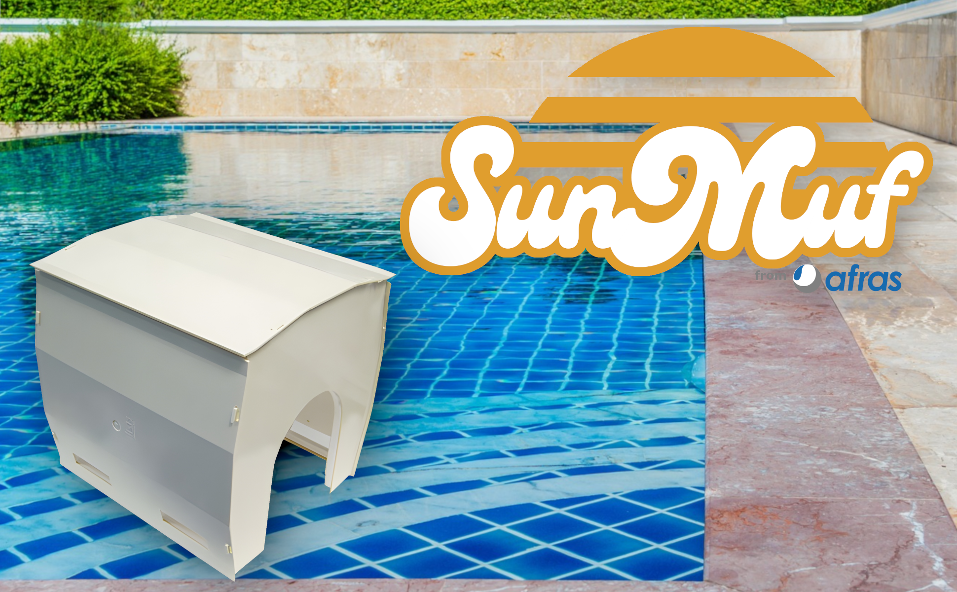 SunMuf Pool Pump Cover - Noise Reducer & Weather Protector for Inground & Above Ground Pools - Perfect for Backyard, Garden & Poolside Use