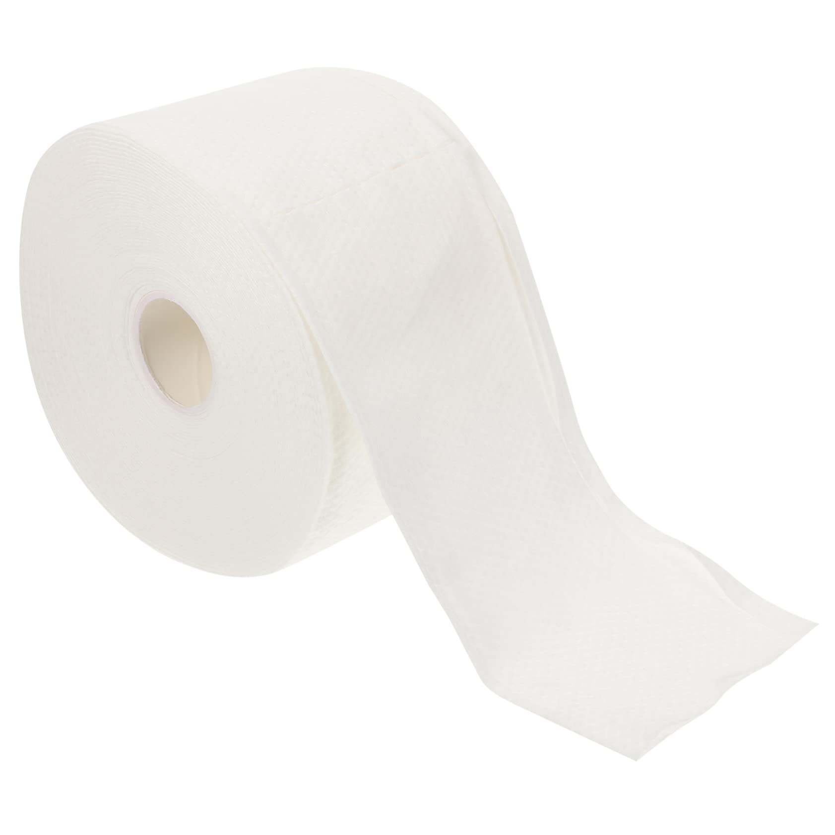 Minkissy Disposable Face Towels - 1 Roll Soft Non-Woven Facial Cleansing Wipes for Makeup Removal, Travel & Daily Skincare | Gentle White Face Tissues for Sensitive Skin & On-the-Go Use