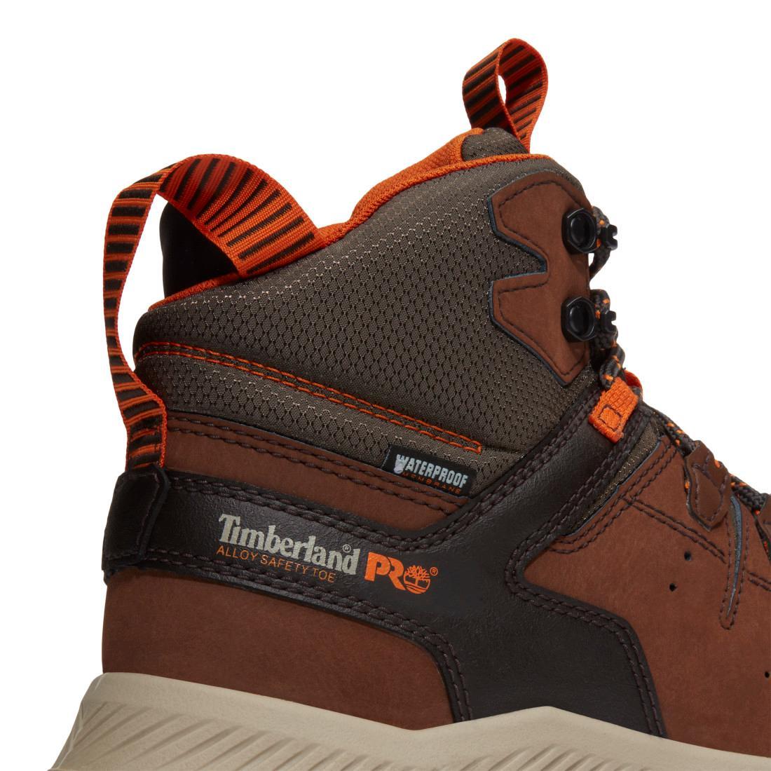 Waterproof Steel Toe Work Boots for Men - Lightweight & Durable Safety Shoes for Construction, Warehouse & Outdoor Work - OSHA Compliant