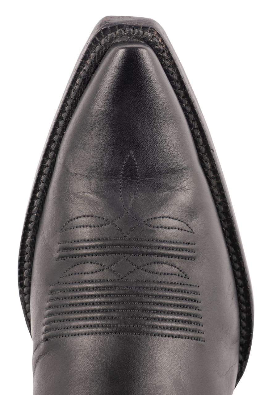 Exclusive Black Jack Ranch Hand Cowboy Boots - Premium Leather Western Boots for Men | Perfect for Rodeo, Country Dancing & Outdoor Adventures
