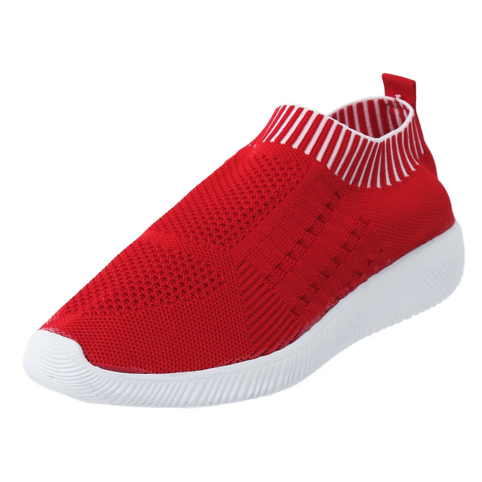 **Women's Summer Fashion Sneakers - Breathable Mesh Slip-On Shoes, Lightweight & Comfortable for Large Sizes - Perfect for Walking, Running, and Casual Outfits**