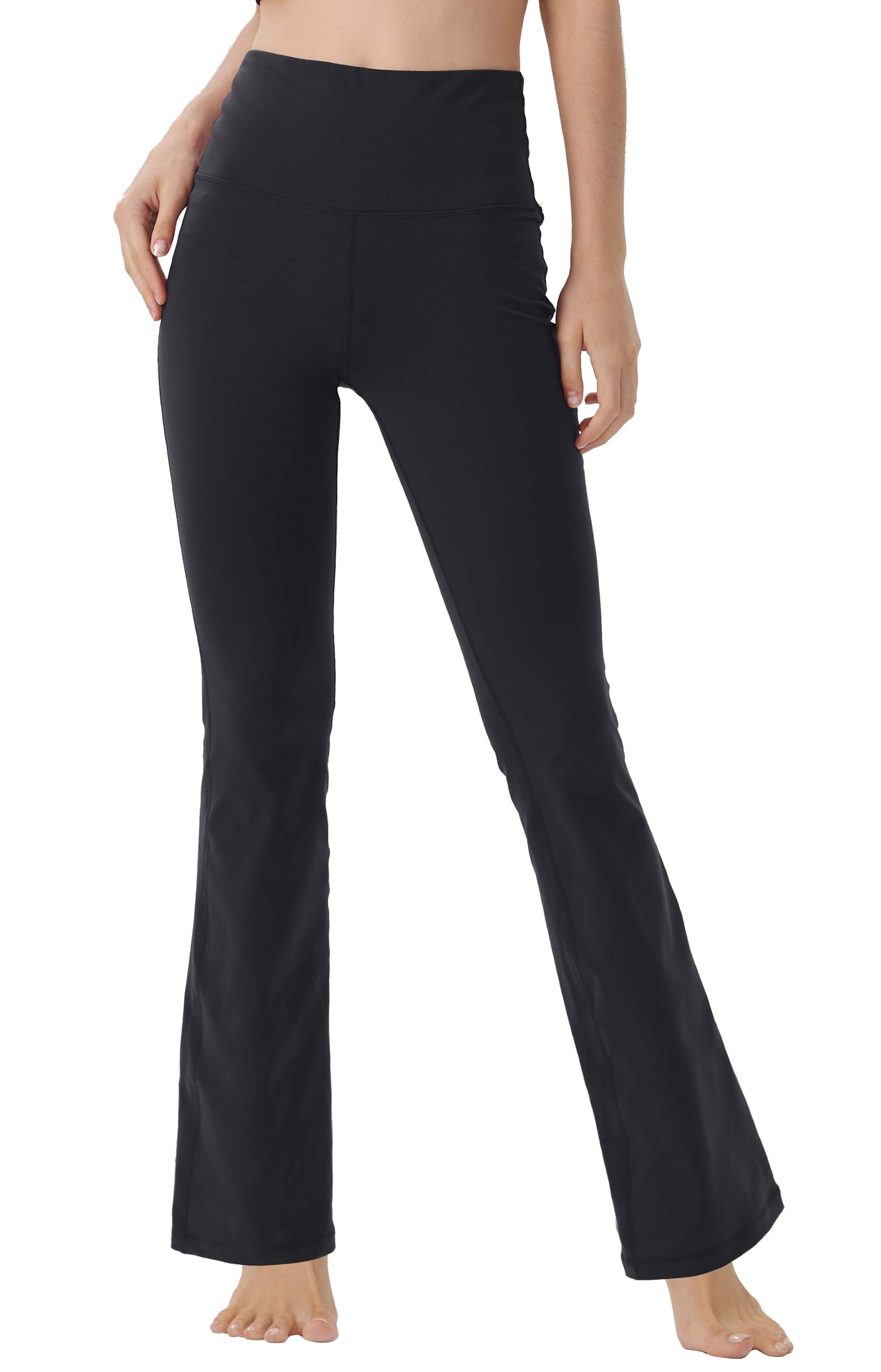 Bootcut Yoga Pants for Women - High Waist Tummy Control Workout & Dress Pants - Perfect for Yoga, Office & Casual Wear