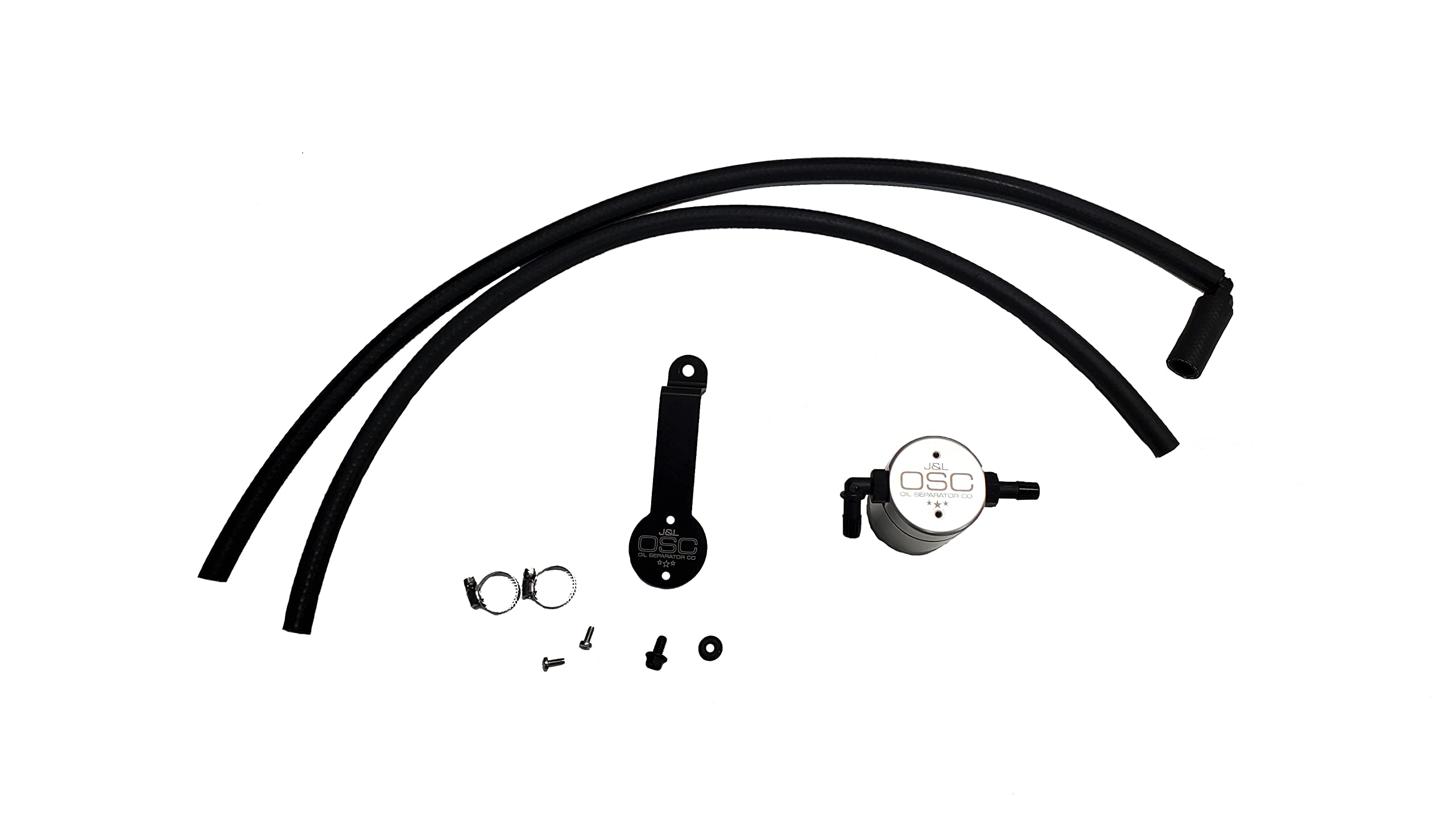 J&L Oil Separator Co. 3.0 Oil Separator for 2018-2024 Toyota Camry 3.5L V6 Engine - Silver | PCV Breather Filter | Reduces Engine Sludge & Extends Engine Life | Perfect for Performance Upgrades & Maintenance