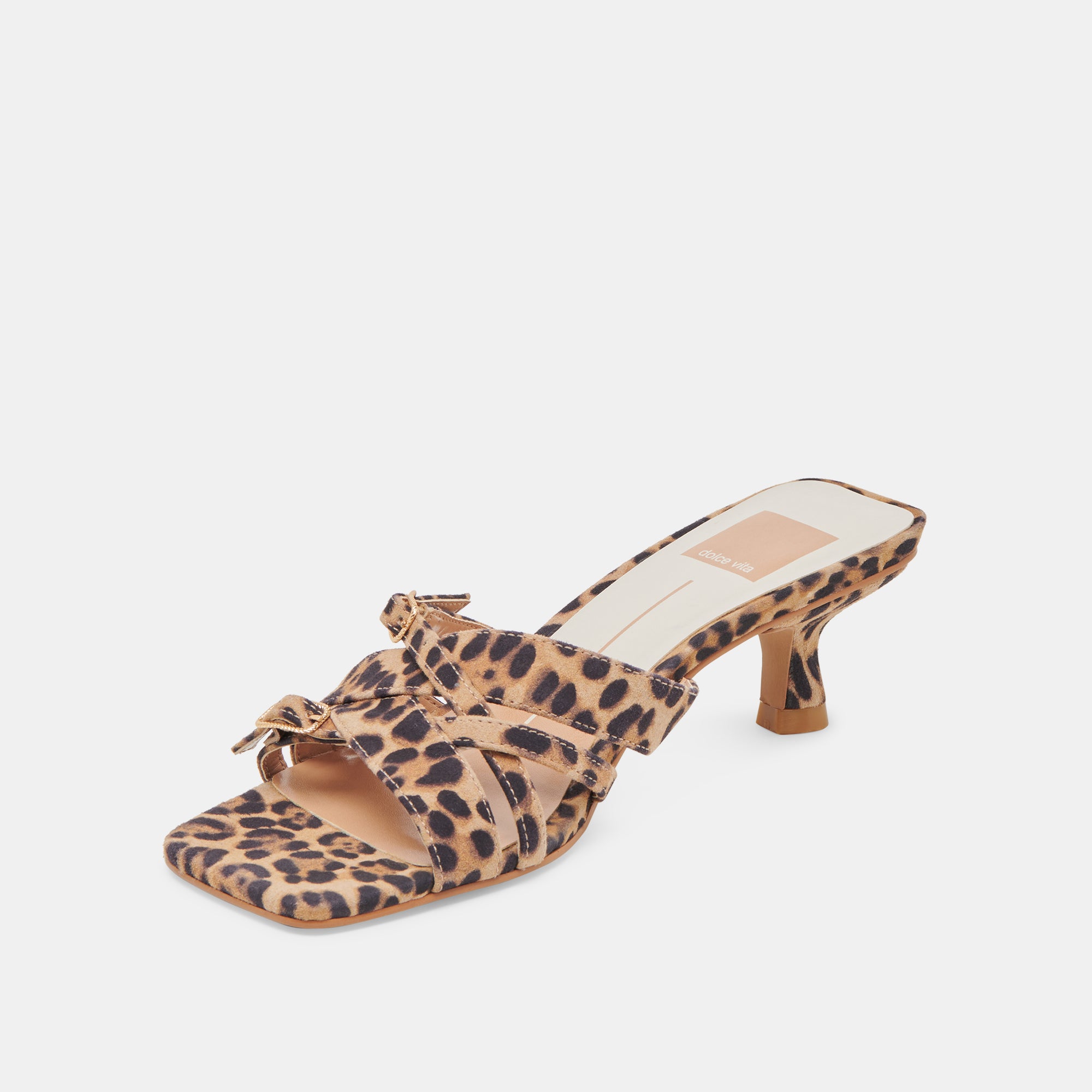 Bryant Heels DK Leopard Suede Women's High Heels - Stylish & Comfortable for Parties, Weddings & Evening Events
