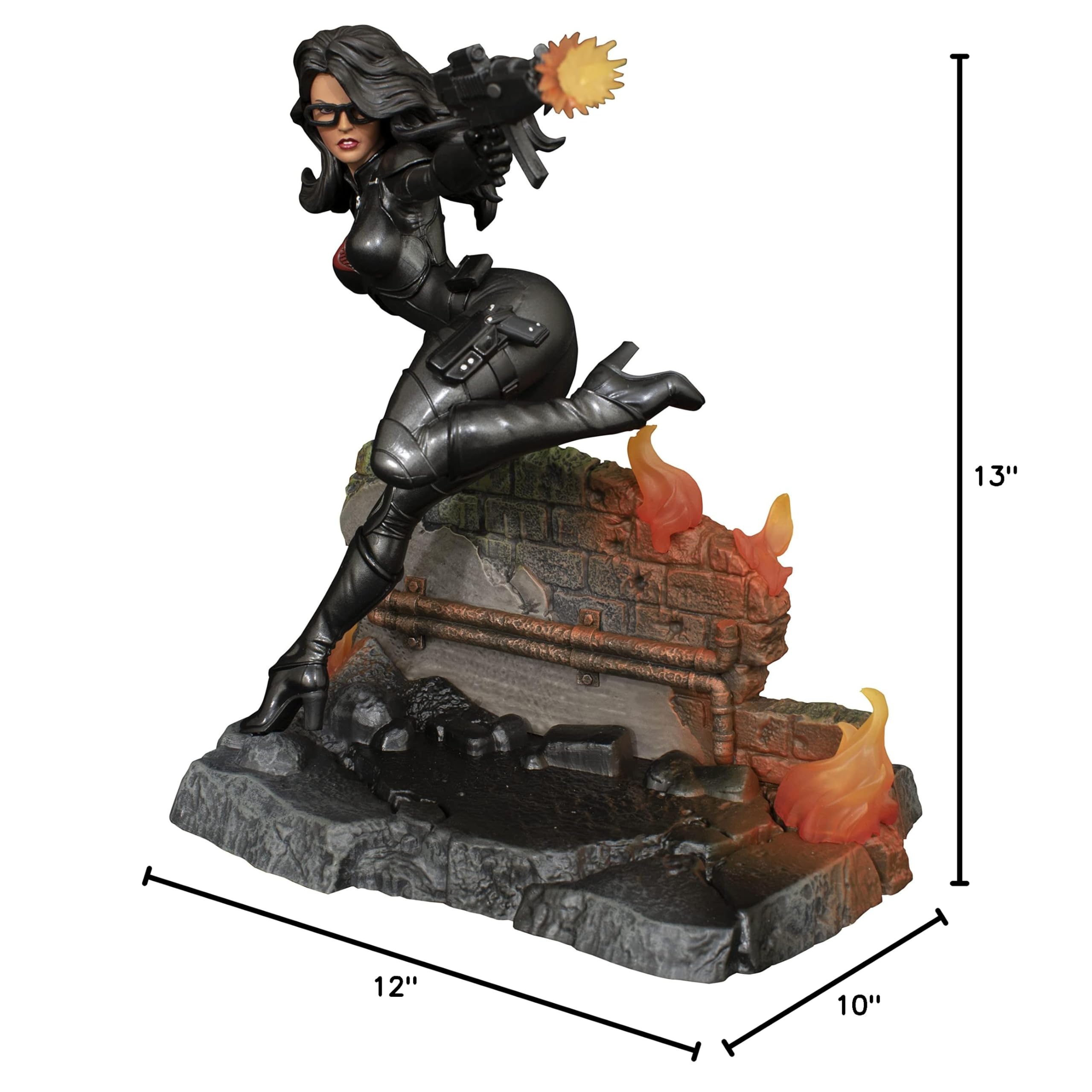 Diamond Select Toys G.I. Joe Gallery: Baroness PVC Statue - 12