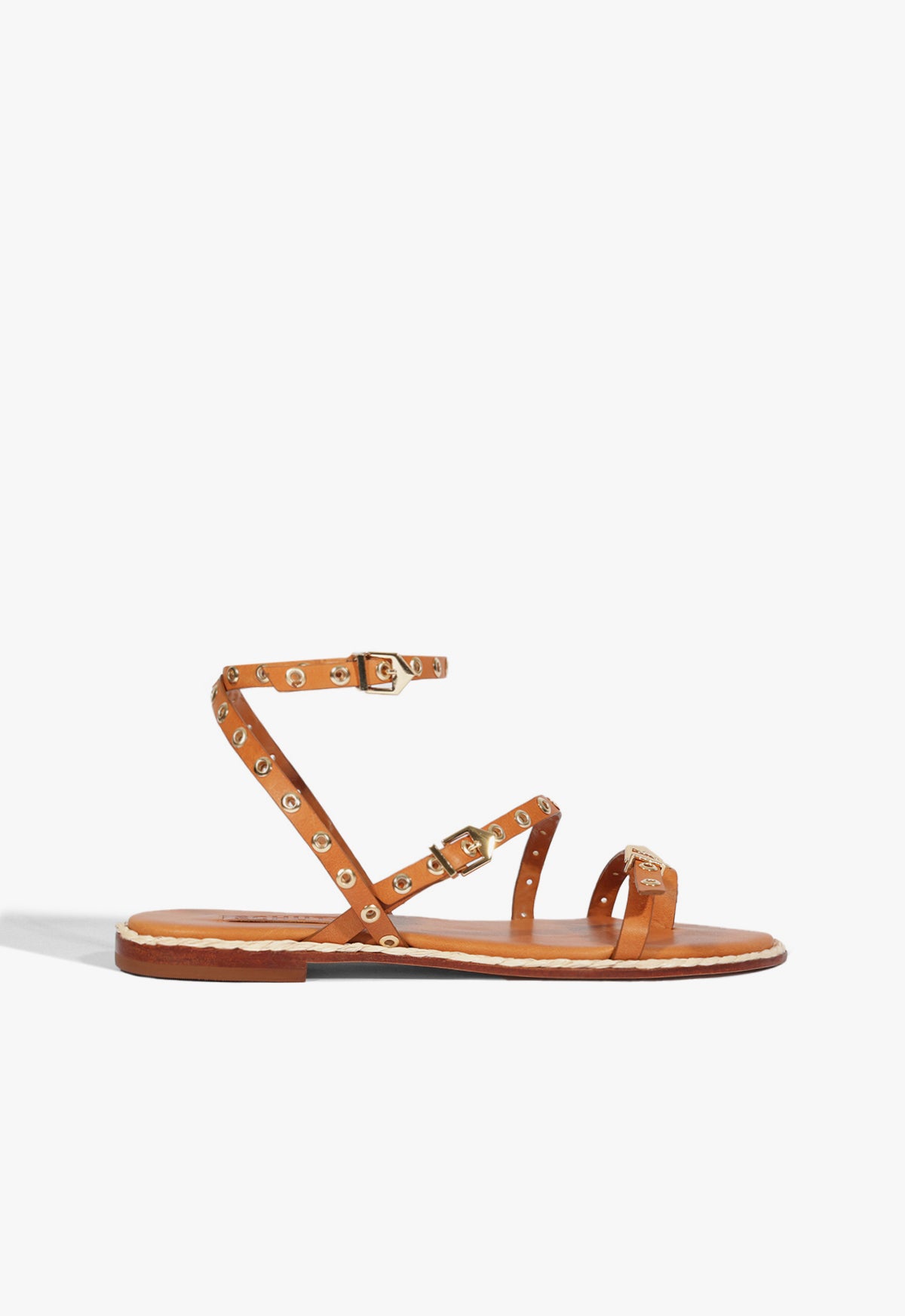 Annette Brown Leather Sandals for Women - Comfortable Summer Casual Shoes with Arch Support | Perfect for Beach, Vacation & Everyday Wear