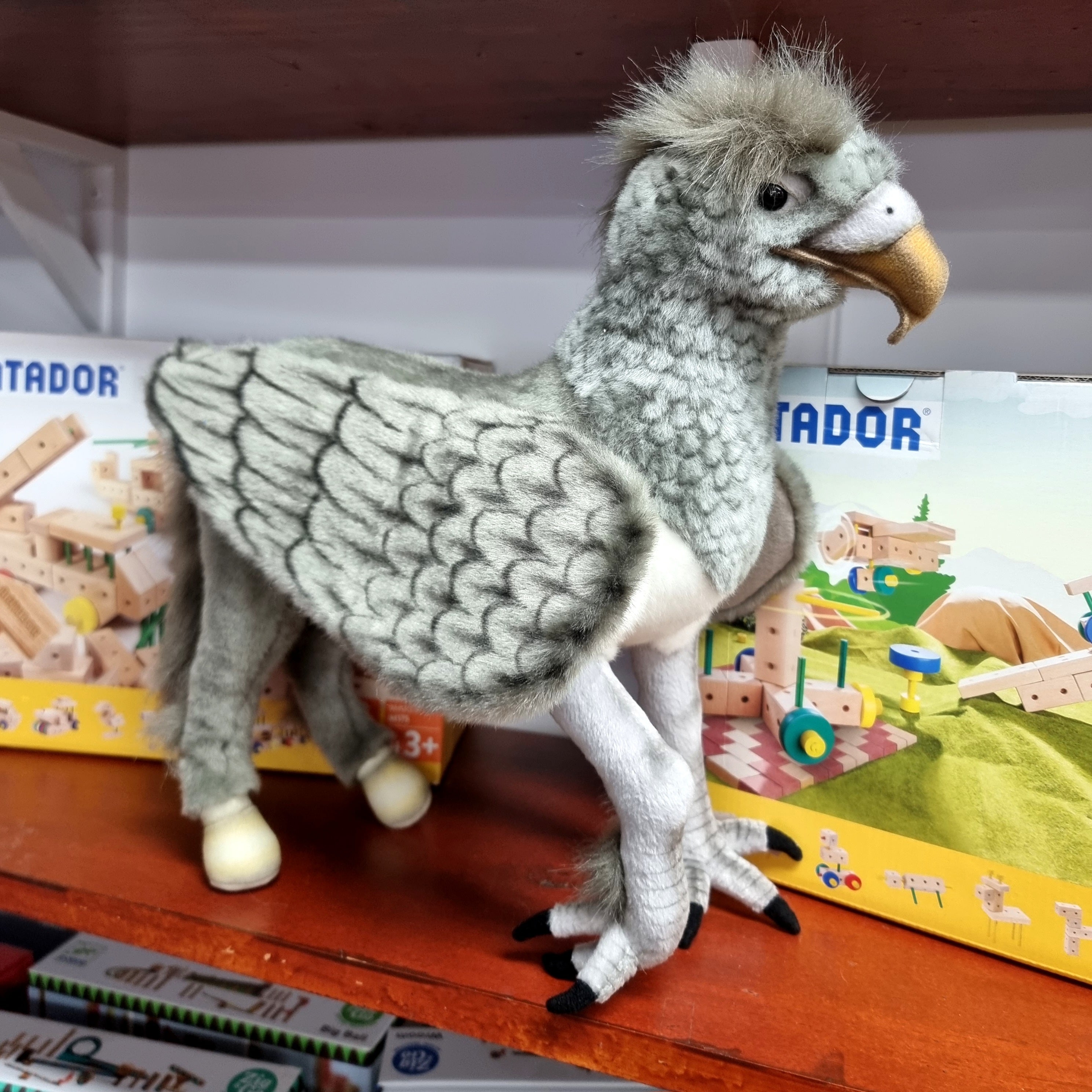 Premium Grey Hippogriff Plush Toy - 14