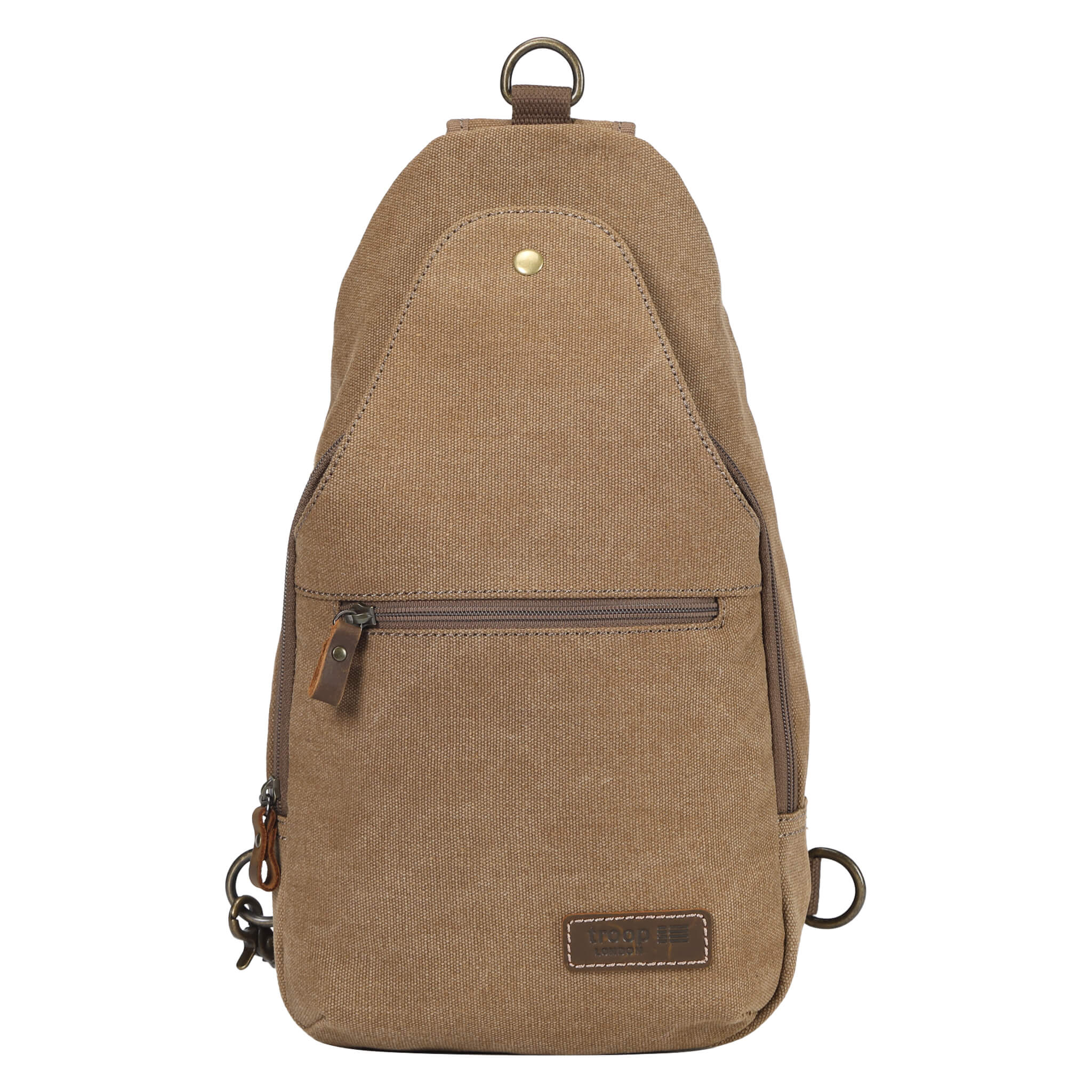 TRP0551 Troop London Classic Sling Bag - Stylish One Strap Backpack for Men & Women - Perfect for Travel, Work & Everyday Use