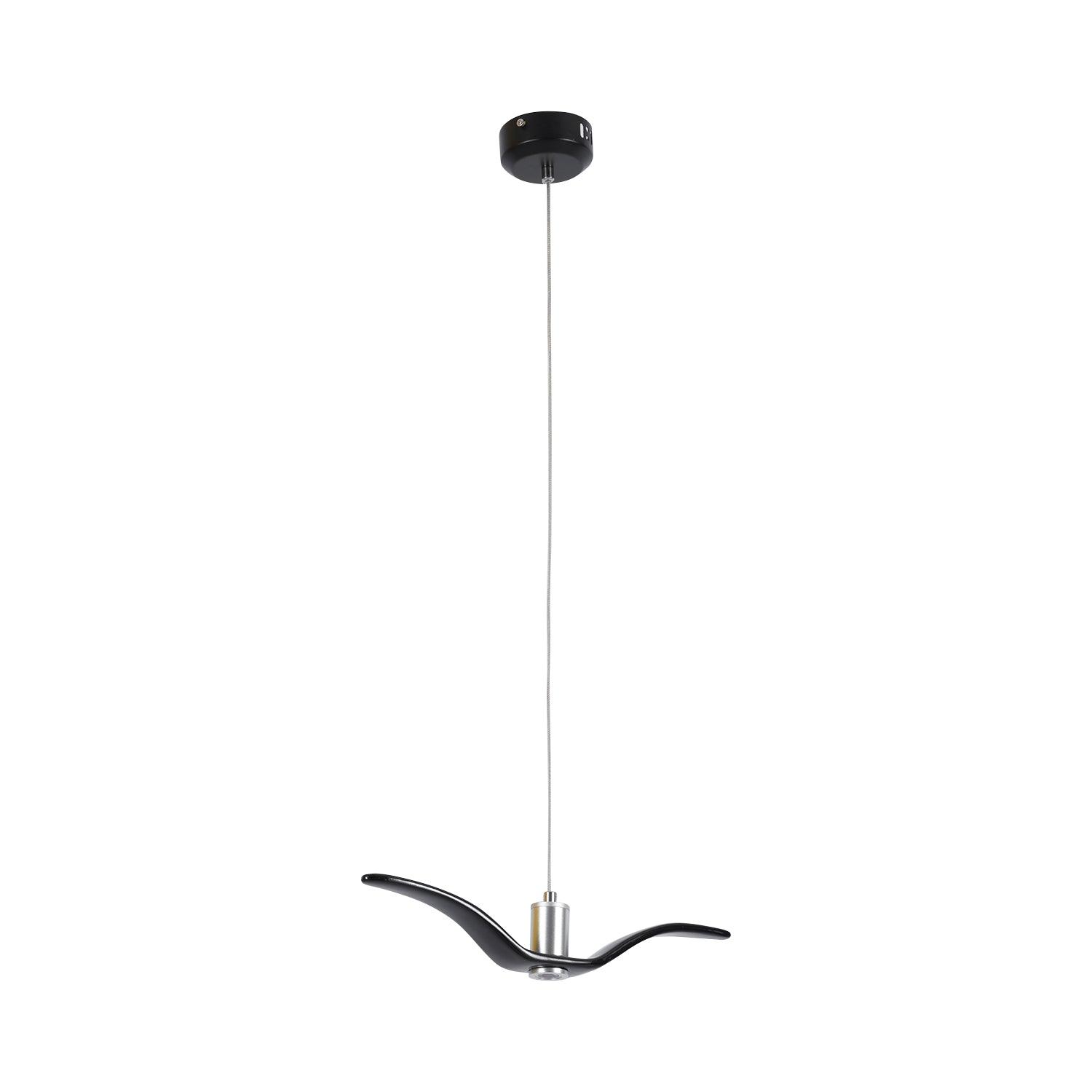 Aviara Modern LED Pendant Light Fixture - Dimmable Hanging Chandelier for Kitchen Island, Dining Room & Bedroom Lighting