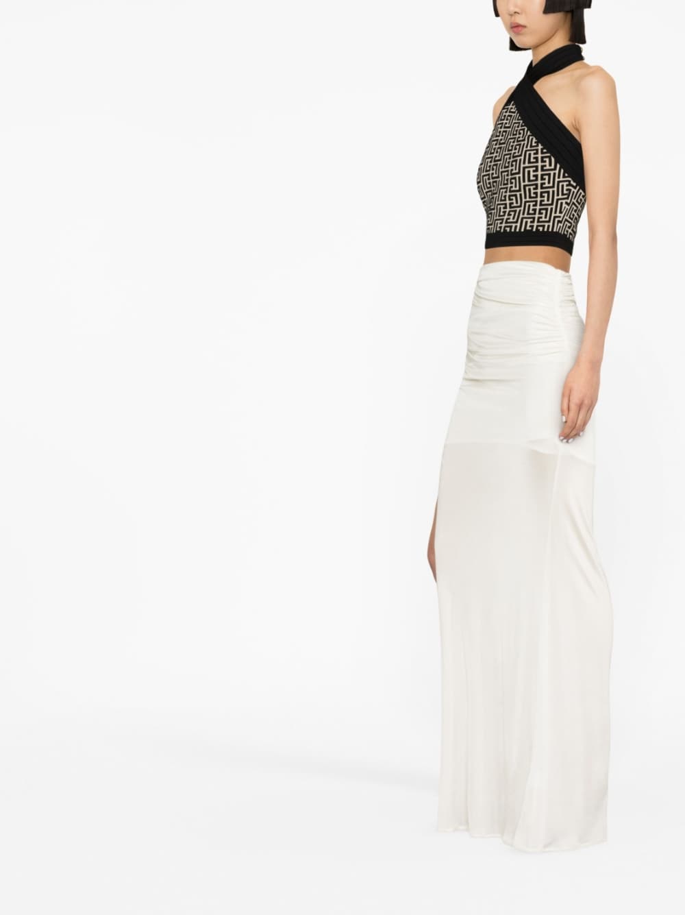 Balmain Black Women's Tops - Elegant & Stylish Blouse for Casual, Office & Night Out