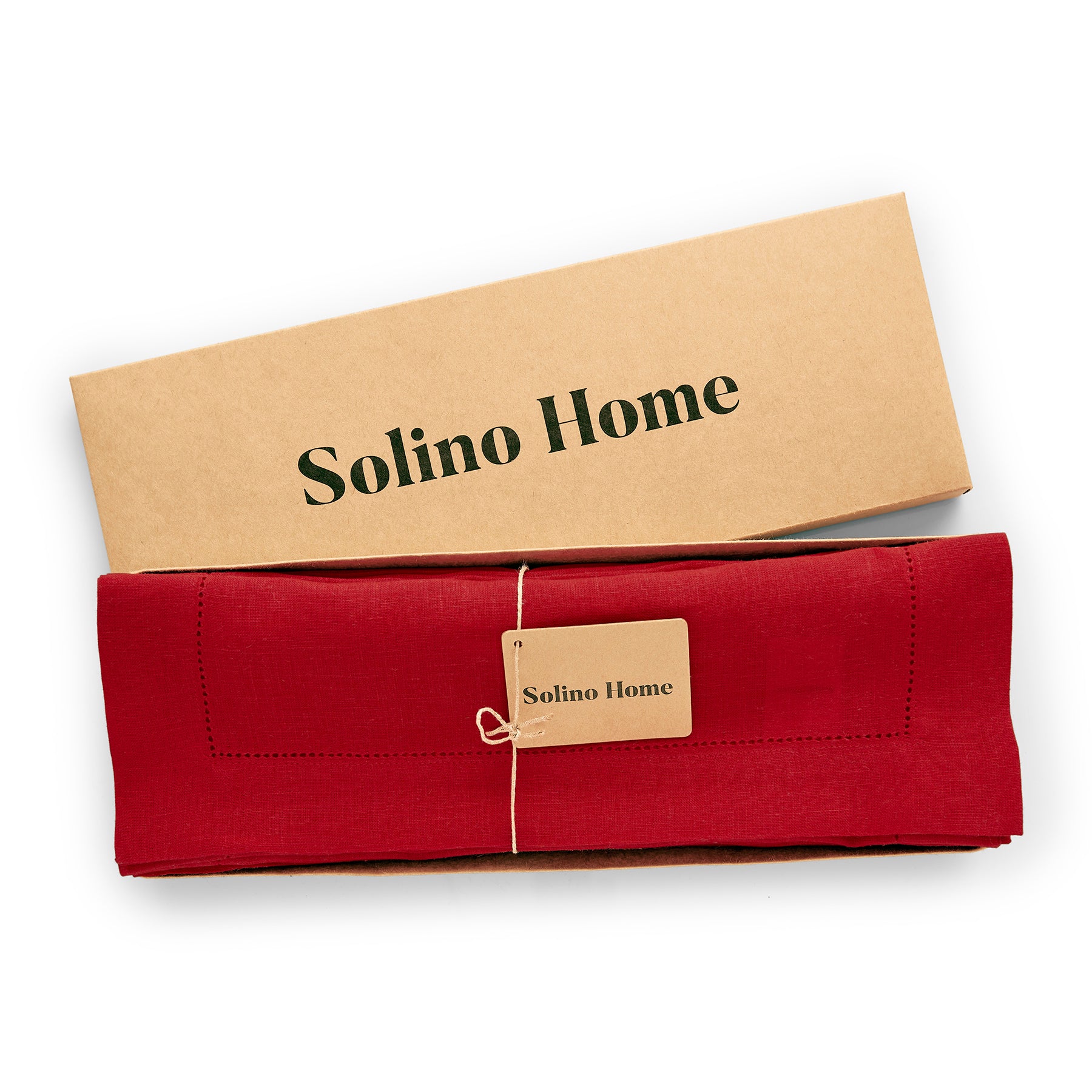 Sonoma Hemstitch Placemats Set of 4 - Premium Cotton Table Mats for Dining - Perfect for Dinner Parties, Holiday Meals & Home Decor