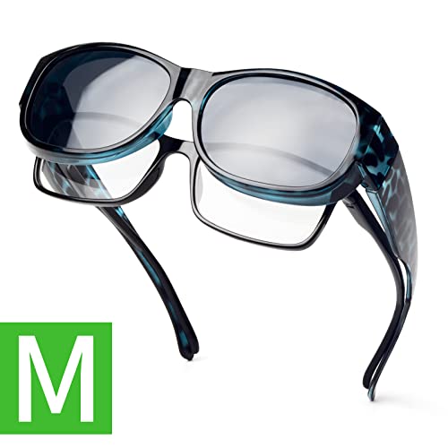 M Blue Leopard / Dark Grey