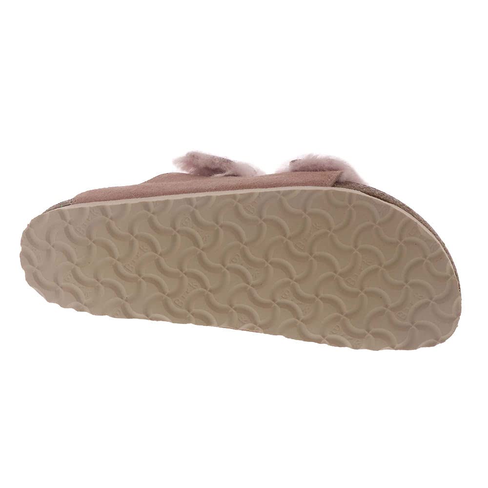 Birkenstock Women's Arizona Shearling Sandals - Soft Wool Lined Comfort Slides for Indoor/Outdoor Wear - Perfect for Home, Office & Casual Outings