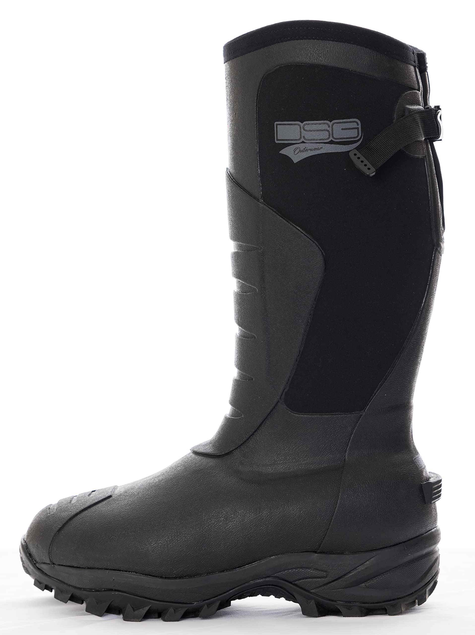 DSG Outerwear Women's 1200 Gram Waterproof Rubber Hunting & Ice Fishing Boots - Warm Winter Boots for Outdoor Activities, Snow Trekking & Cold Weather Adventures